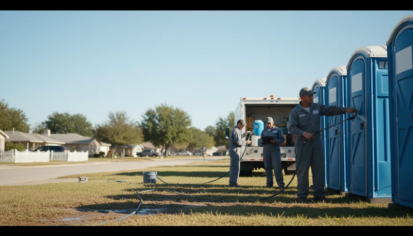 Long-Term Portable Toilet Rental in Canton, MS near me